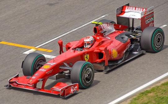 Ferrari F-60.2009. Kimi Raikkonen