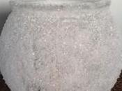 Cómo hacer portavelas helado