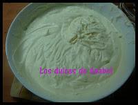 Tarta de chocolate blanco con dulce de leche