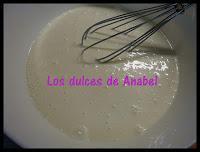 Tarta de chocolate blanco con dulce de leche