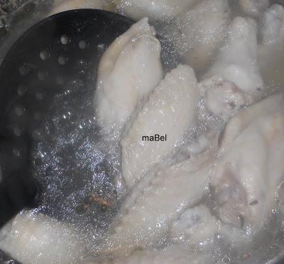 Alitas de pollo asadas