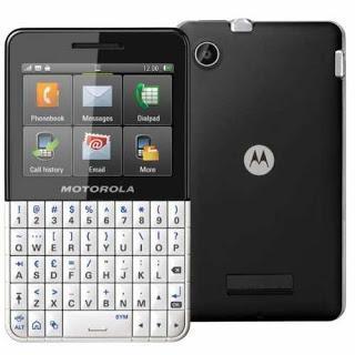 Motorola Motokey EX 118 con pantalla táctil y teclado QWERTY