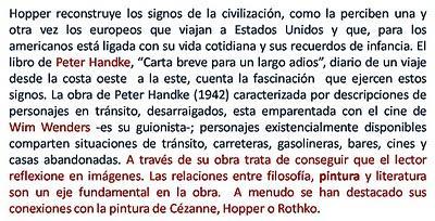 REFERENCIAS EN EL ARTE DE HOPPER REFERENCIAS EN EL ARTE DE HOPPER
