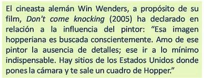 REFERENCIAS EN EL ARTE DE HOPPER REFERENCIAS EN EL ARTE DE HOPPER