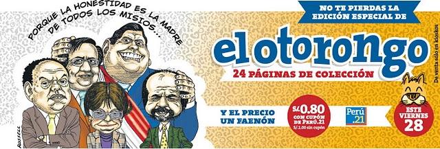 El Otorongo, edición especial