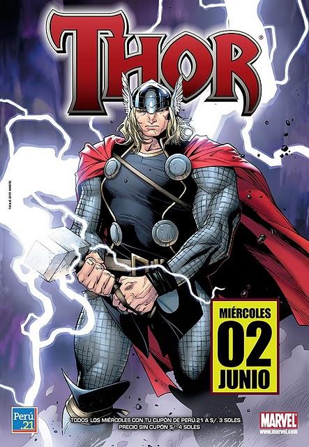 Por Asgard, Thor llega a kioscos a partir del 2 de Junio