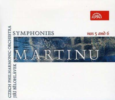 Sinfonías 5 y 6 de Martinu por Belohlavek en Supraphon