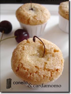 Muffins de Cereza y Almendra