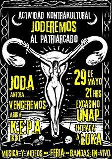 TOKATA EN IQUIQUE, ACTIVIDAD KONTRACULTURAL.