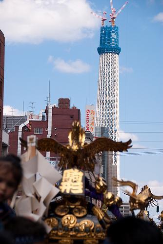 nueva torre de tokio Tokyo Sky Tree a 330 metros