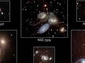 Swift confirma colisión galaxias "enciende" agujeros negros