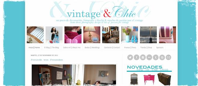 Blog del mes: Vintage & Chic