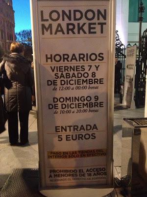 Beefeater London Market - Londres en Madrid!