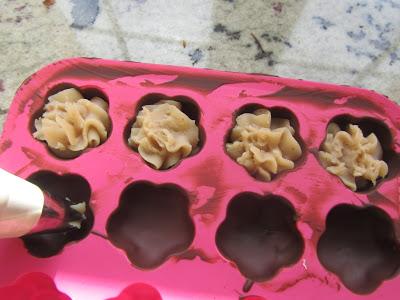 Bombones marrón glacé (o turrón)