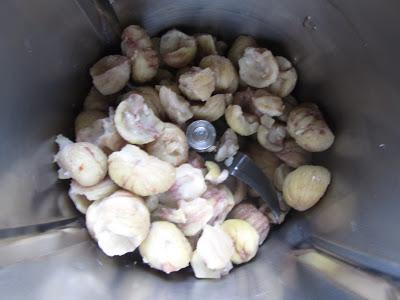 Bombones marrón glacé (o turrón)