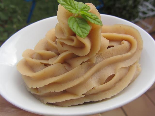 Bombones marrón glacé (o turrón)