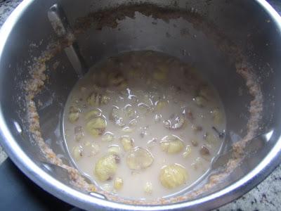 Bombones marrón glacé (o turrón)