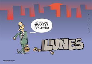 La “marea blanca” que inunda Madrid. La “marea blanca” que inunda Madrid.