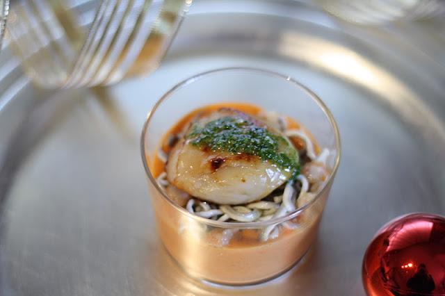 CREMA DE GAMBAS Y VIEIRA