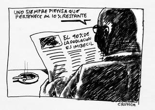 Ponga un imbécil en su mesa