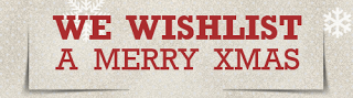 We Wishlist a Merry Xmas
