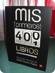 Reseña Mis primeros 400 libros – Jordi Sierra i Fabra