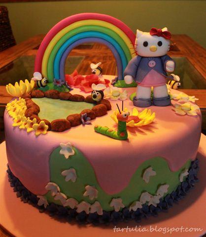 Tarta Hello Kitty para Carmen