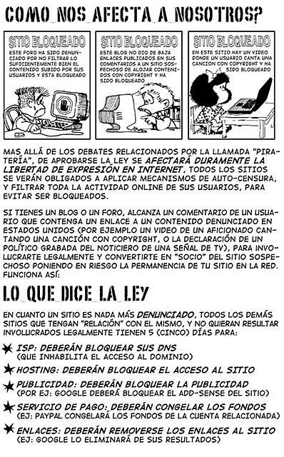 BASTA DE SOPA!!! (Stop online piracy act)