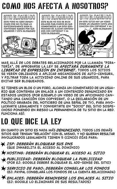 BASTA DE SOPA!!! (Stop online piracy act)