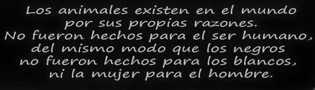 Tres versiones del especismo