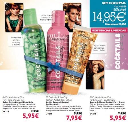 set cocktail oriflame set cocktail oriflame
