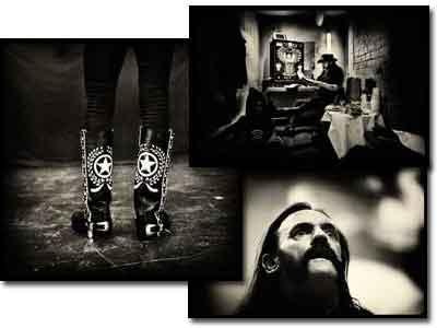 Fotografía de la exposición 'Röadkill - Motörhead' de Pep Bonet. Fotografía de la exposición 'Röadkill - Motörhead' de Pep Bonet.