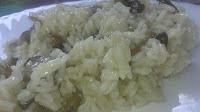 Risotto de setas y ajo