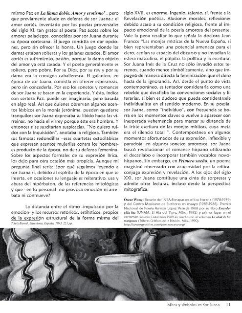 Mitos y símbolos en Sor Juana
