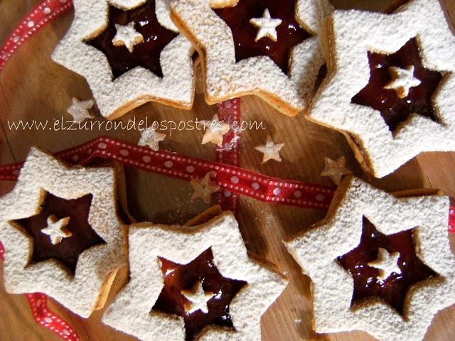 Galletas Linz Estrella. DÍA 10 Calendario de Adviento'12