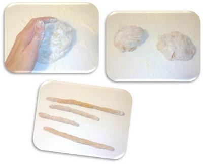 Gnoquis de boniato a la crema shiitake con nueces y remolacha frita