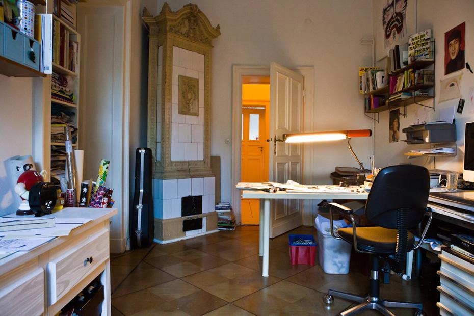 Freunde von Freunden — Frank Höhne — Illustrator, Apartment, Berlin-Kreuzberg — http://www.freundevonfreunden.com/interviews/frank-hoehne/