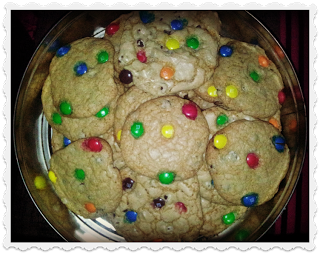 Cookies con M&M; XXL
