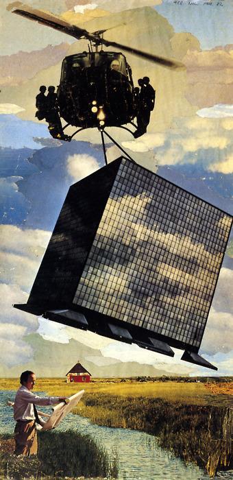 Nils Ole Lund, First the Building Then the Site, 1982