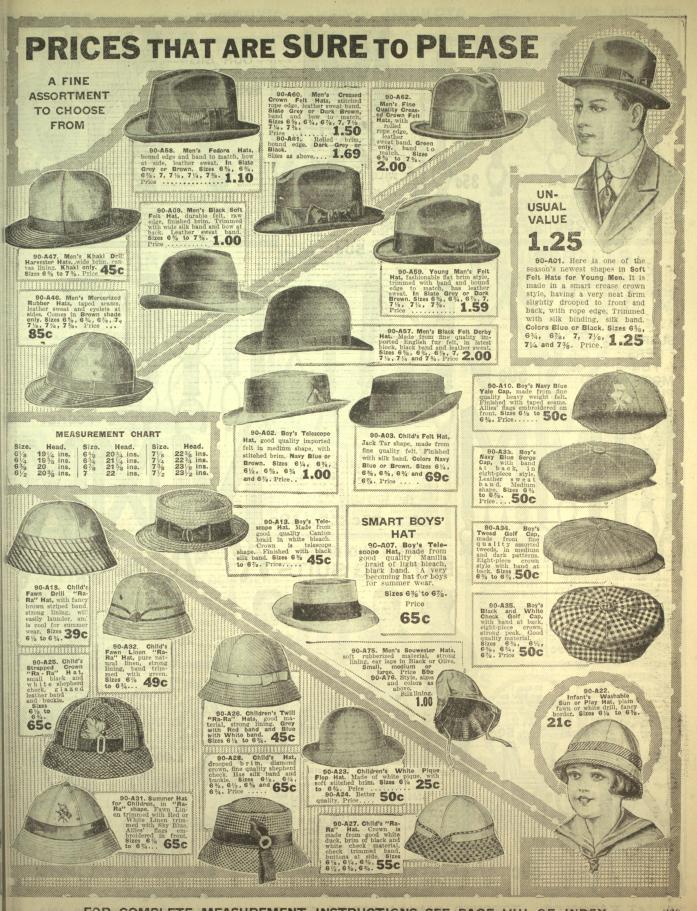 Eaton Catalogue 1917