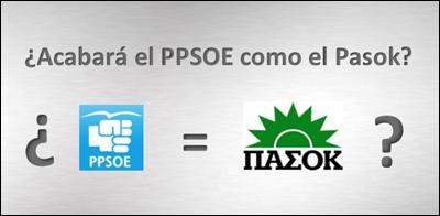 ¿Acabará el PPSOE como el PASOK?