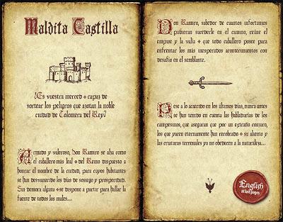 Vais a alucinar con el pedazo de manual digital que Locomalito ha diseñado para Maldita Castilla