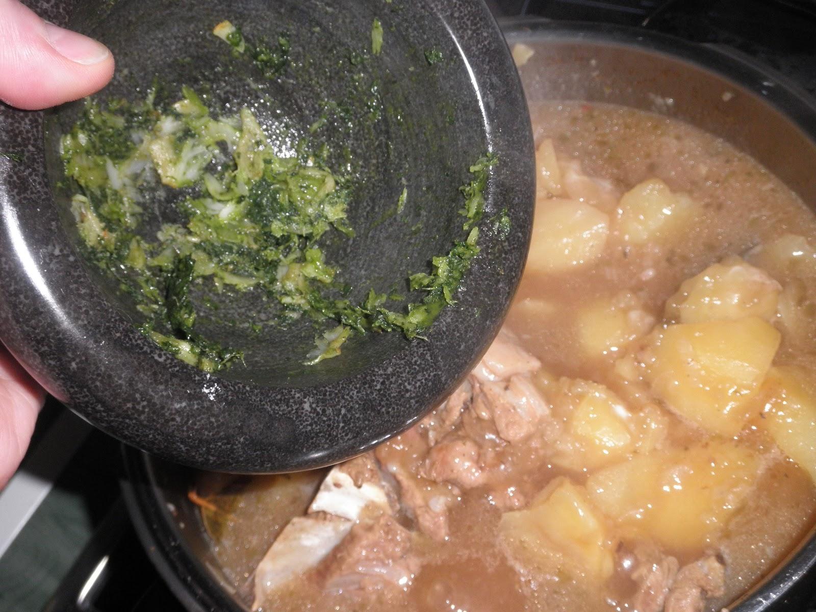 Caldereta de cordero (en olla express, en tan sólo 30 minutos!!!)