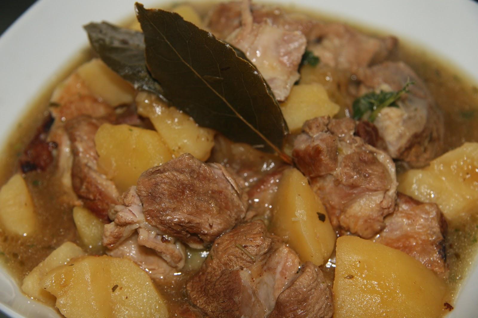 Caldereta de cordero (en olla express, en tan sólo 30 minutos!!!)