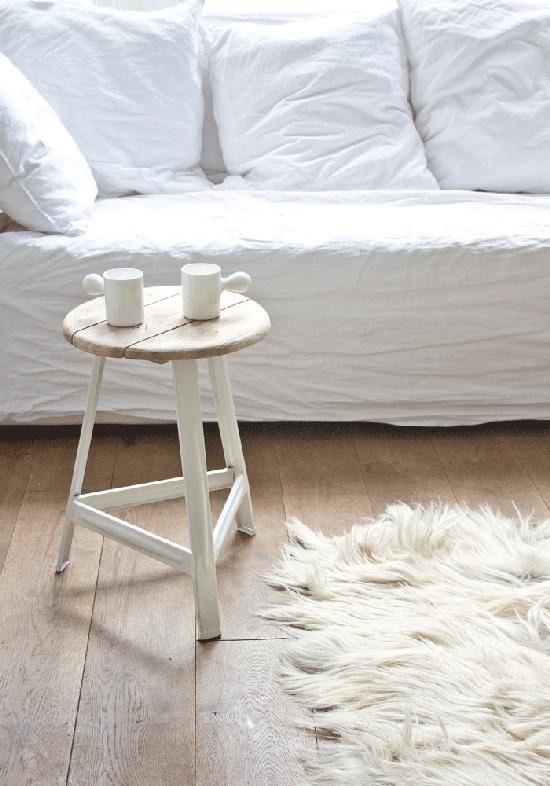 MADERA RUBIA Y BLANCO