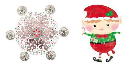 globos de Navidad