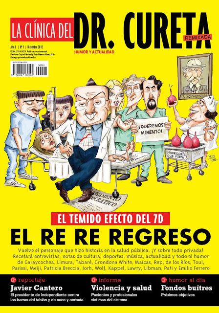 LA CLÍNICA DEL DR. CURETA: Presentación de la nueva revista en la Alianza Francesa