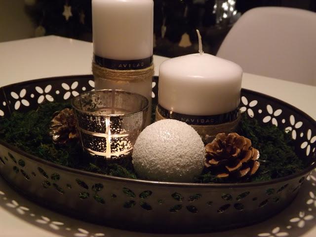 Creamos un centro de mesa navideño