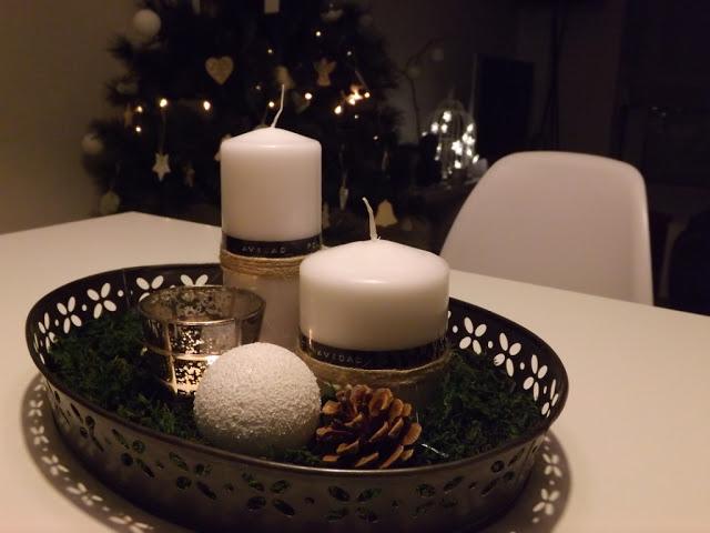 Creamos un centro de mesa navideño
