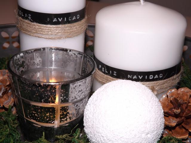 Creamos un centro de mesa navideño